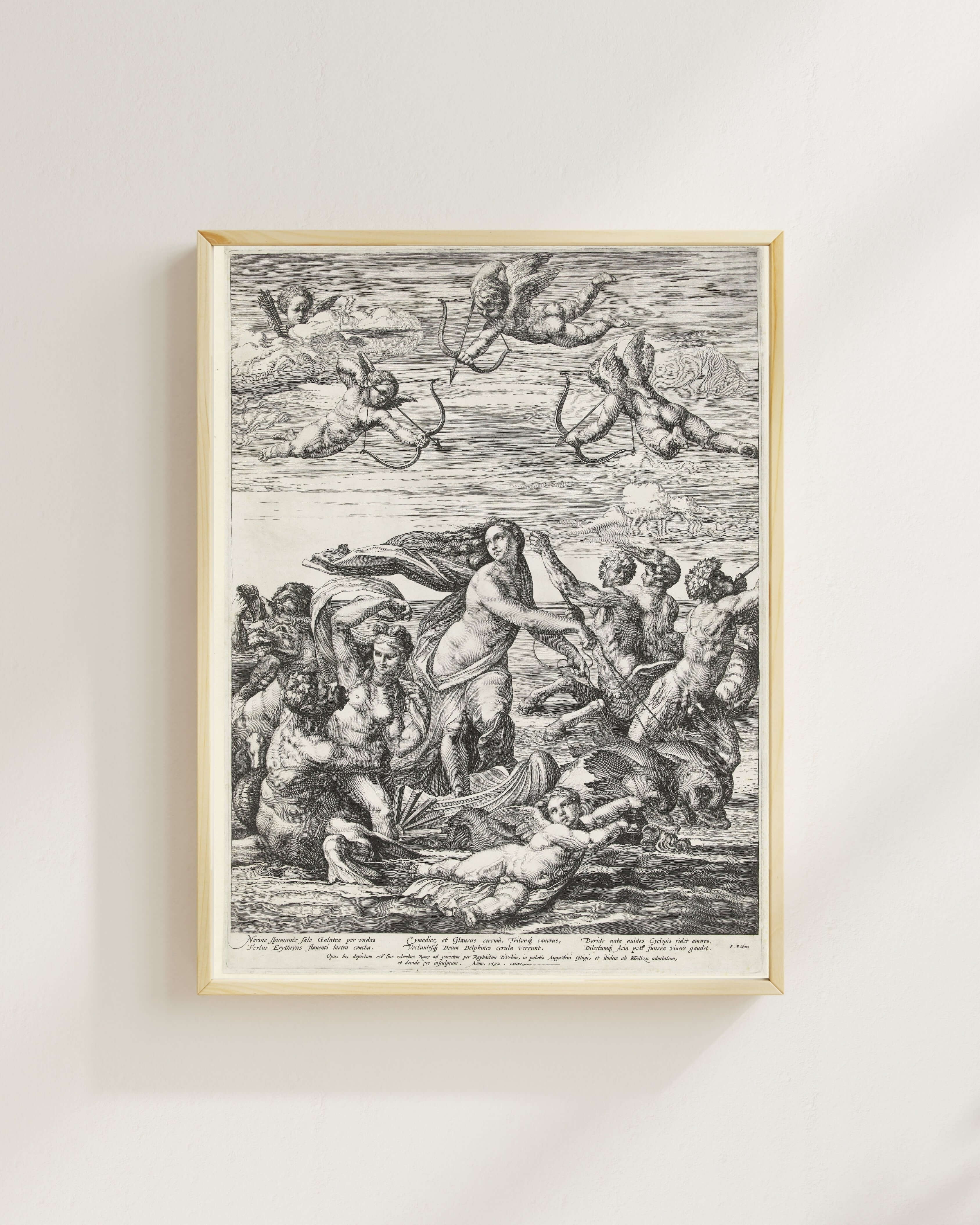 Hendrick Goltzius - Galatea'Nın Zaferi