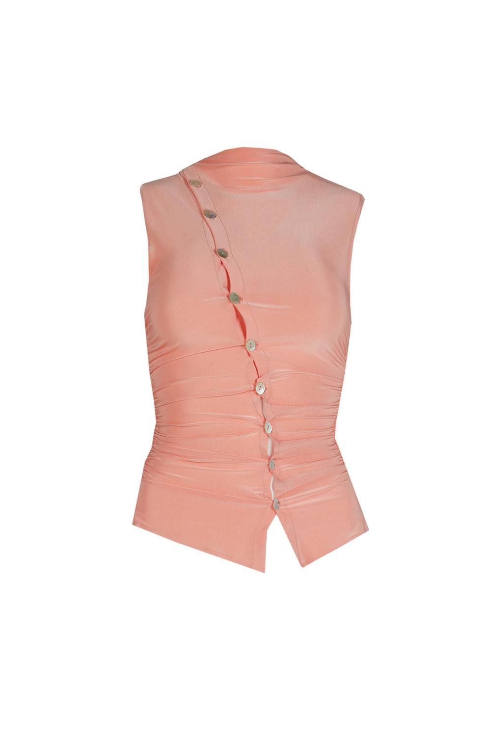 Herfetch-Button Up Top-Bluz-2-Milagron.com