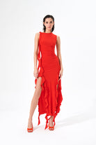 Herfetch-Kendall Dress- Red-Elbise-1-Milagron.com