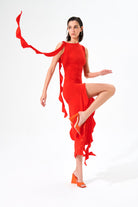 Herfetch-Kendall Dress- Red-Elbise-4-Milagron.com