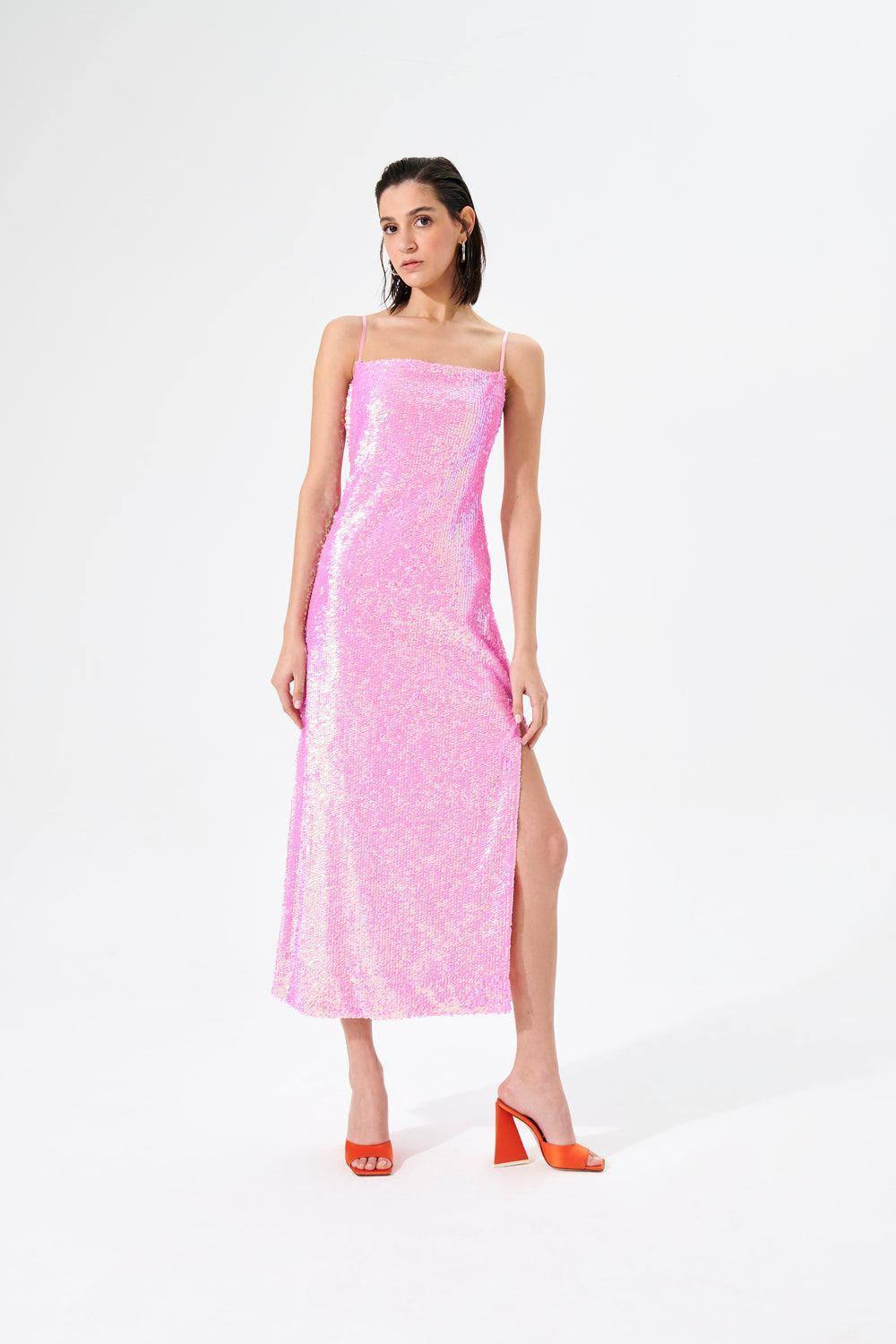 Herfetch-Pinkgasm Dress-Elbise-1-Milagron.com