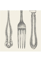 Classic Cutlery Cocktail Napkin - Pack Of 20 - 0