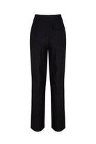 Hip + Happen-Lenny Yünlü Yüksek Bel Pantolon-Kumaş Pantolon-2-Milagron.com