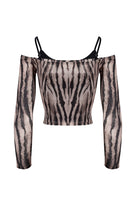 Hip + Happen-Milly Baskılı Bluz-Top-2-Milagron.com