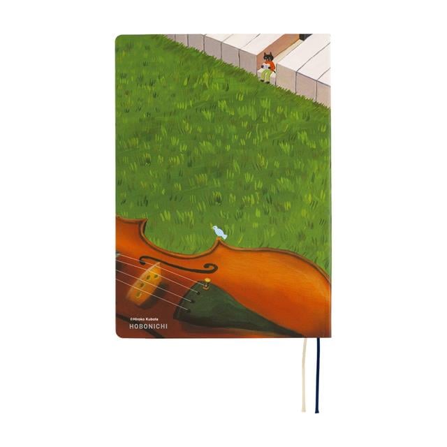 Hobonichi Techo Hon - A5 English - Hiroko Kubota: Waiting On The Chord - 2026 Jan Start