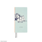 Hobonichi Techo Weeks English Slim Schedule Book - Moomin : 2026 Monday Start Mint