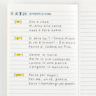 Hobonichi-Çizgili Notebook A6, Light Blue Defter-Defter-4-Milagron.com