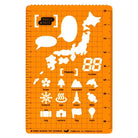 Hobonichi-Hobonichi Accessory Stencil Travel şablon-Test-1-Milagron.com