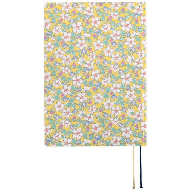 Hobonichi-Hon A5 2025 Japanese Version Liberty Fabrics:Paysanne Blossom Ajanda/Planner-Çizgili-8-Milagron.com