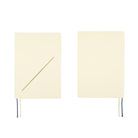 Hobonichi-Hon A5 2025 Japanese Version Slash (Ivory) Delivery Ajanda/Planner-Çizgili-5-Milagron.com