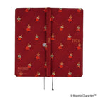 Hobonichi Techo Weeks Japanese Slim Schedule Book - Little My : 2026 Monday Start Deep Red