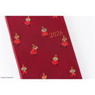 Hobonichi Techo Weeks Japanese Slim Schedule Book - Little My : 2026 Monday Start Deep Red