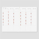 Hobonichi-Techo Day-Free Cousin Ajanda, A5 - 2027-Ajanda-5-Milagron.com