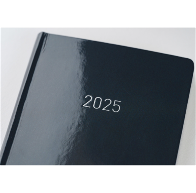 Hobonichi-Techo Weeks 2025 Hiroko Kubota: Night Cherry Blossom Snow Globe Ajanda/Planner-Çizgili-5-Milagron.com