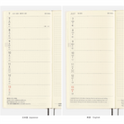 Hobonichi-Hobonichi Techo Weeks 2025 Mega Colors: Star Dust-Çizgili-9-Milagron.com