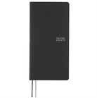 Hobonichi-Hobonichi Techo Weeks 2025 Paper Series: Black Gingham-Çizgili-1-Milagron.com