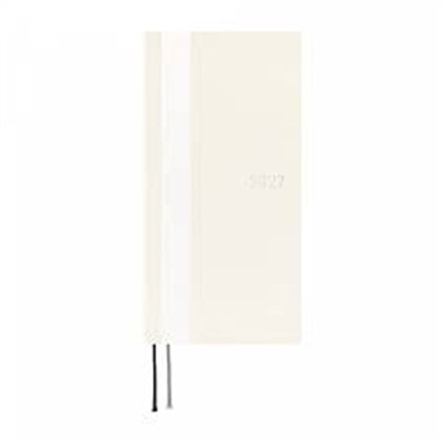 Hobonichi-Techo Weeks Ajanda, White Line Ivory - 2027-Ajanda-1-Milagron.com