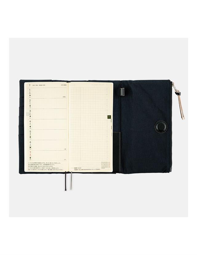 Hobonichi-Techo Weeks Cover Tragen Black Defter Kılıfı-Aksesuar-12-Milagron.com