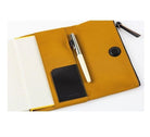 Hobonichi-Techo Weeks Cover Tragen Mustard Defter Kılıfı-Aksesuar-5-Milagron.com