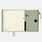 Hobonichi-Techo Weeks Cover Tragen (Oakmoss) Defter Kılıfı-Aksesuar-3-Milagron.com