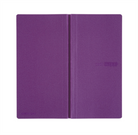 Hobonichi-Hobonichi Techo Weeks Mega B6 Deri Kapak Slim Colors: Rich Purple-Çizgili-4-Milagron.com