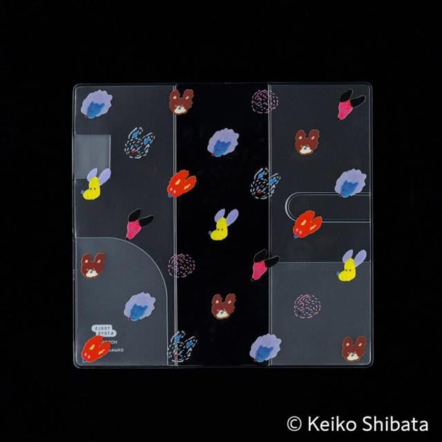Hobonichi-Weeks Clear Cover Keiko Shibata: Dog Ears Fluttering In The Wind Defter Kılıfı-Defter Kılıfı-2-Milagron.com