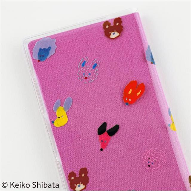 Hobonichi-Weeks Clear Cover Keiko Shibata: Dog Ears Fluttering In The Wind Defter Kılıfı-Defter Kılıfı-3-Milagron.com