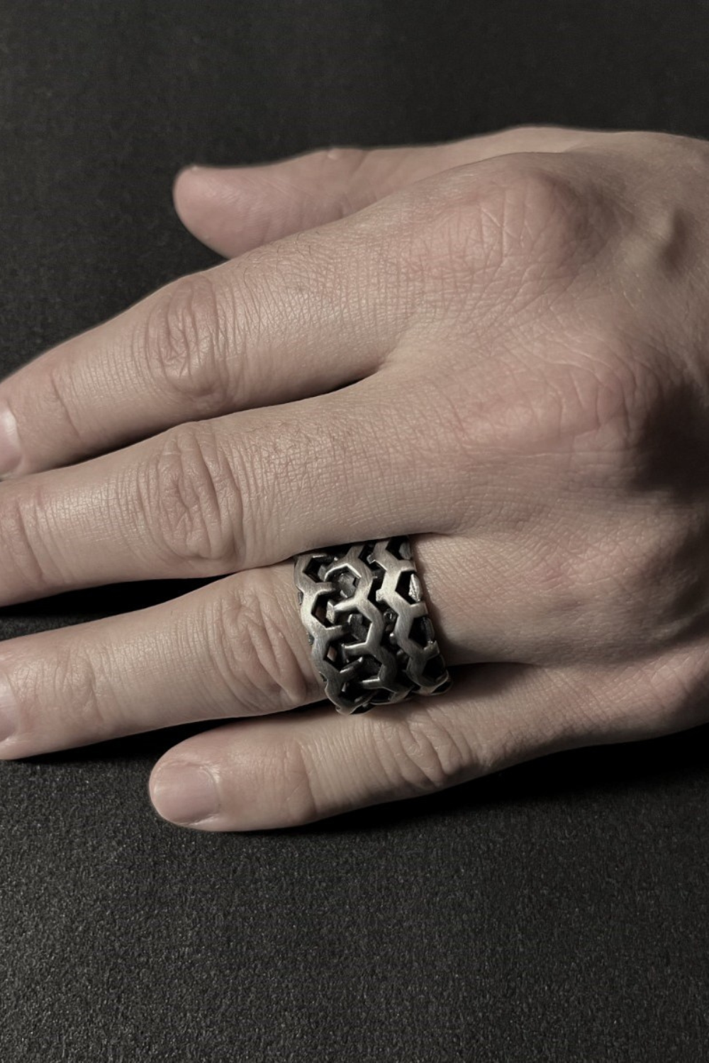 Ablaq 925 Ayar Gümüş Yüzük - 3