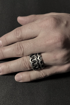 Ablaq 925 Ayar Gümüş Yüzük - 3