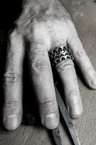 Ablaq 925 Ayar Gümüş Yüzük - 4