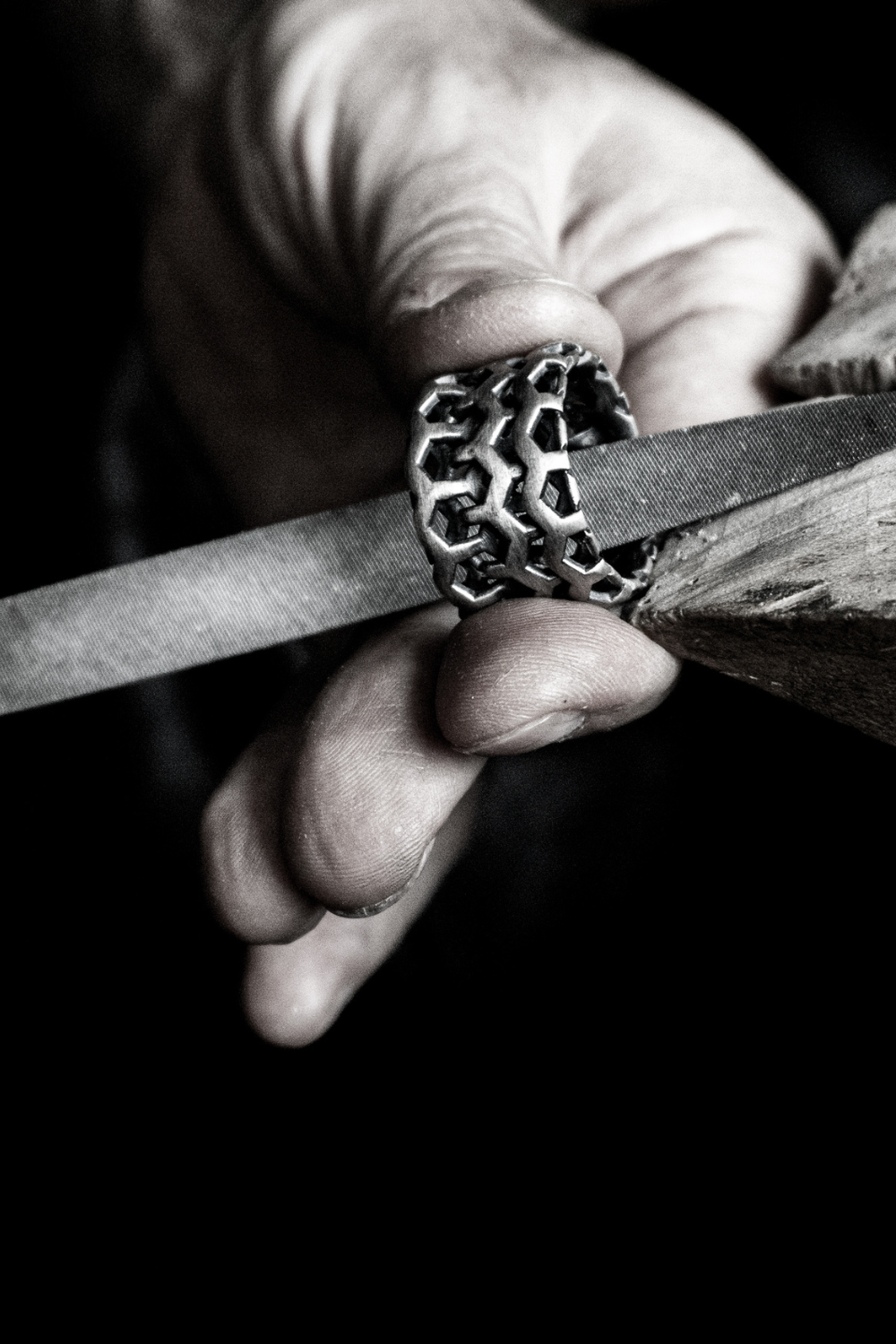 Ablaq 925 Ayar Gümüş Yüzük - 5