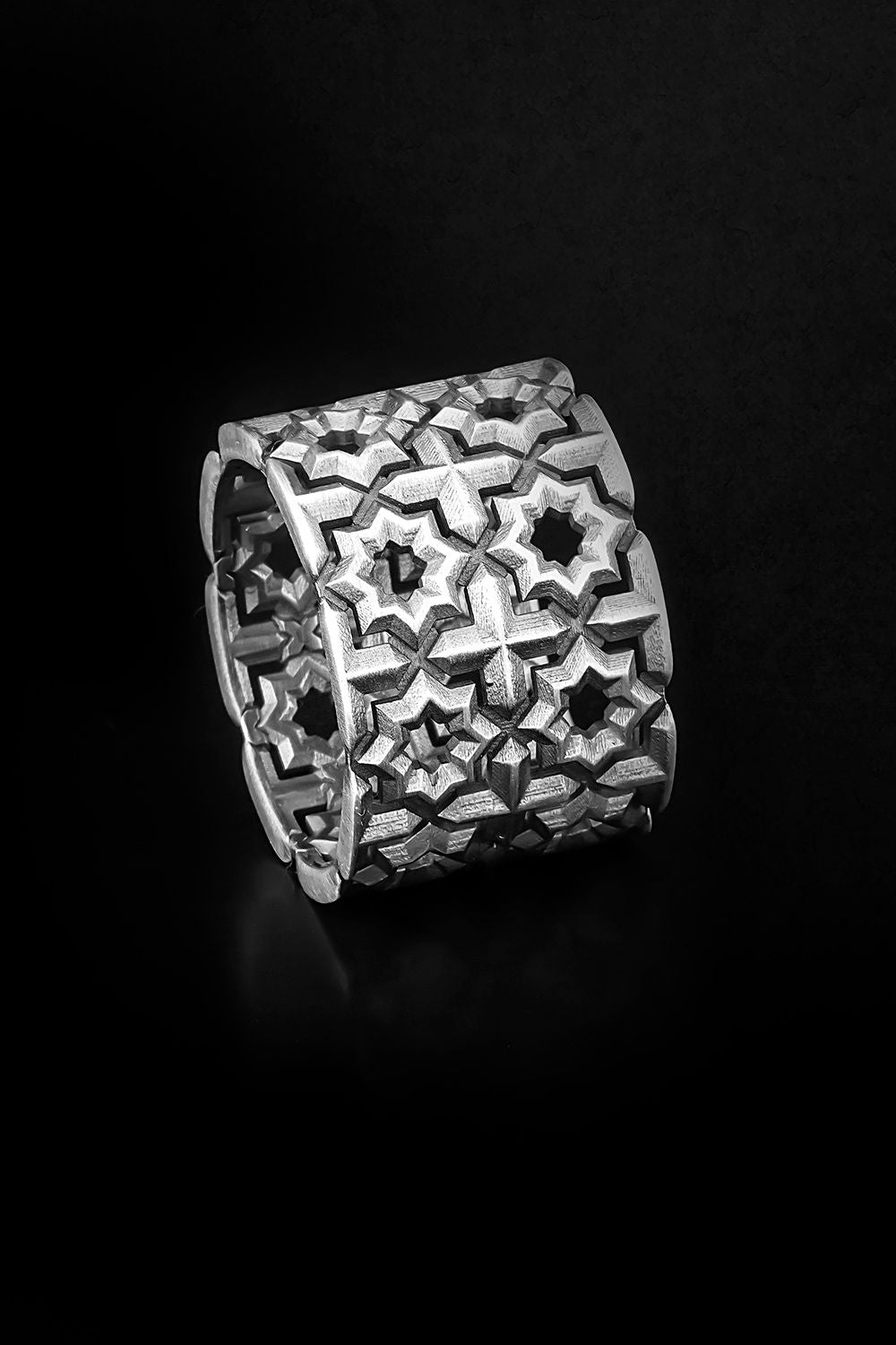 Karatay 925 Ayar Gümüş Yüzük - 0