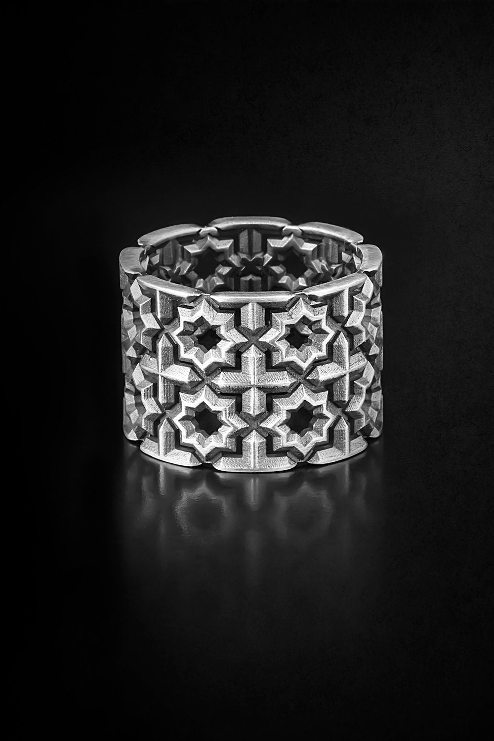 Karatay 925 Ayar Gümüş Yüzük - 1