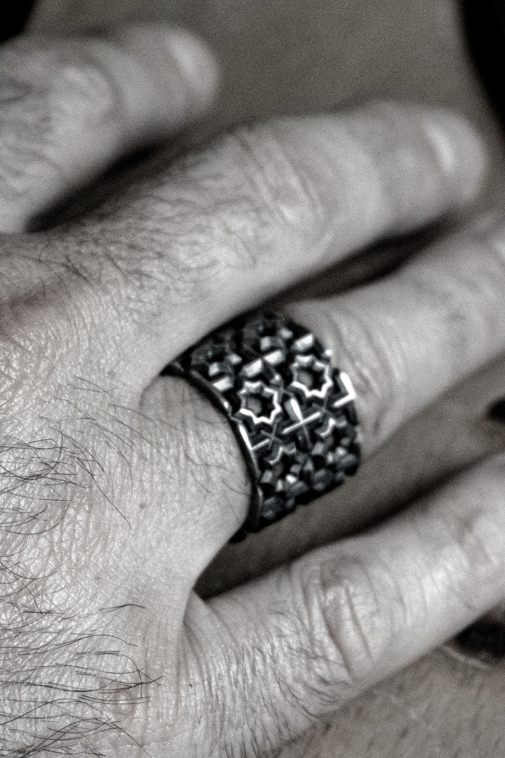 Karatay 925 Ayar Gümüş Yüzük - 4