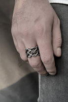 Zigzag 925 Ayar Gümüş Yüzük - 2