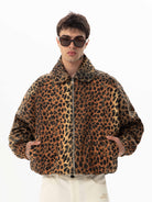 Leopar Desen Gabardin Mont