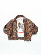 Leopar Desen Gabardin Mont