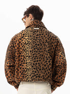 Leopar Desen Gabardin Mont