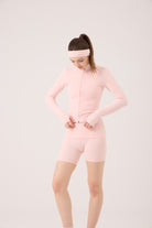Beli Kıvrımlı Mini Kacie Şort Pembe