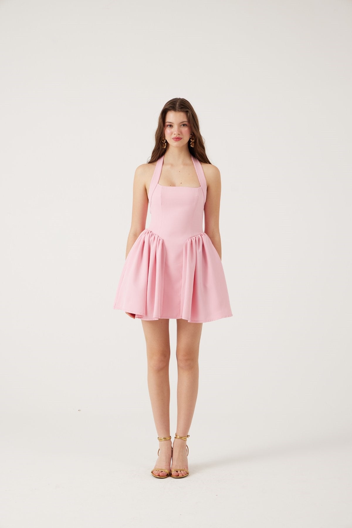 Cepli Mini Felici Elbise Pembe