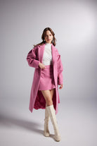 Çan Model A Kesim Mini Kaşe Mira Etek Pembe