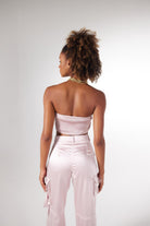 Crop Model Balenli Saten Maddy Büstiyer Pudra