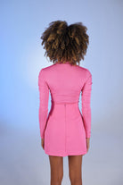 Drape Detaylı Yarım Balıkçı Draped Bluz Pembe