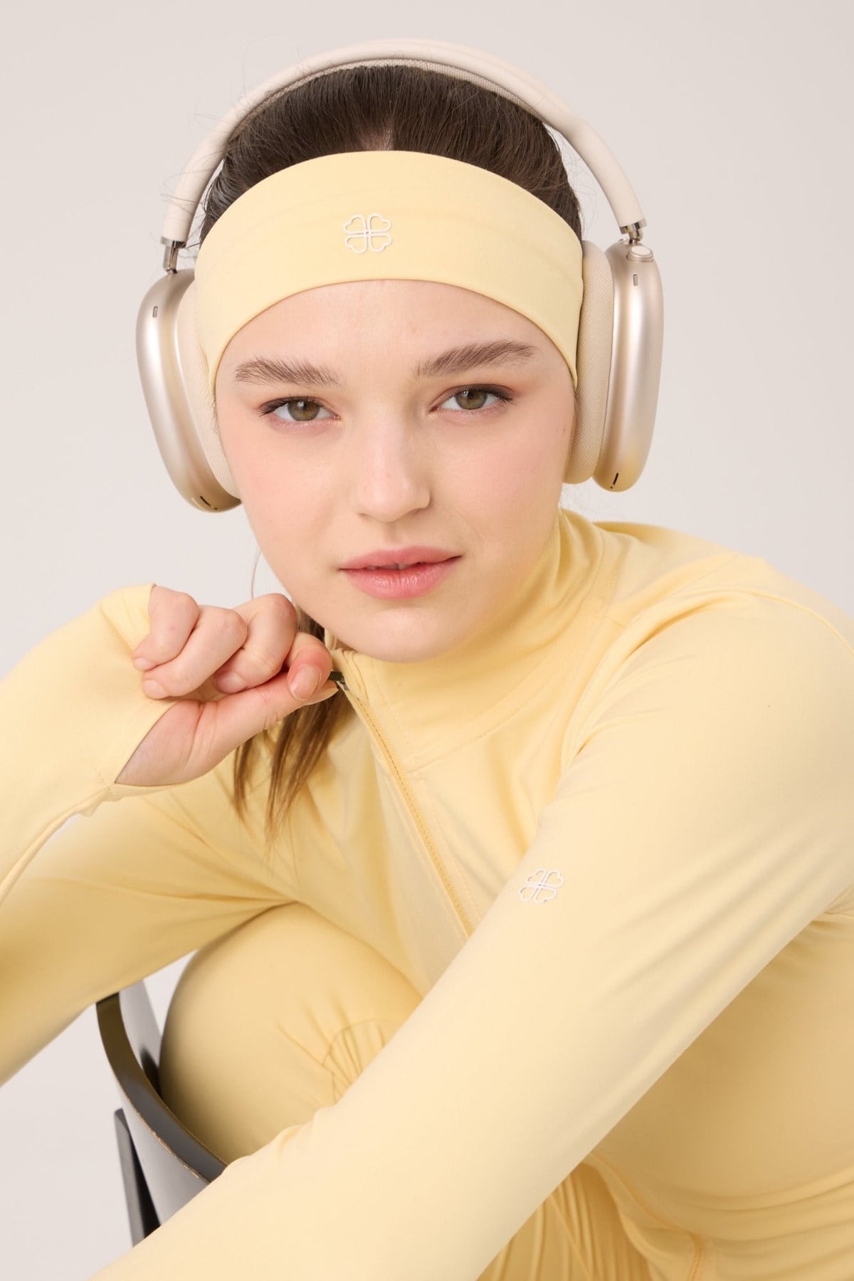 Holly Saç Bandı Sarı- Pembe Set