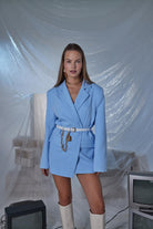 Panky Blazer Ceket Mavi