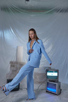 Panky Blazer Ceket Mavi