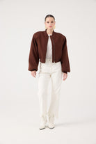 Holly Lolly-Swan Jean Pantolon, Beyaz-Pantolon-3-Milagron.com
