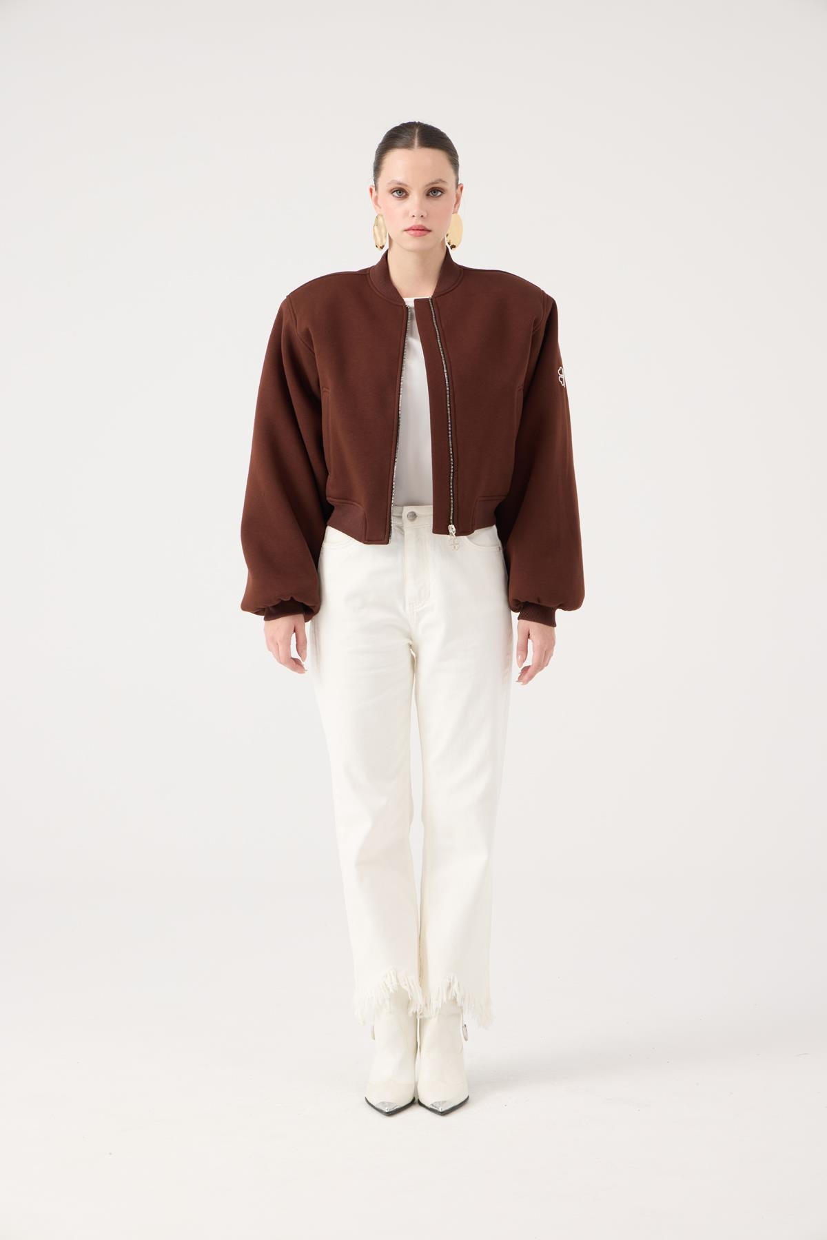 Holly Lolly-Swan Jean Pantolon, Beyaz-Pantolon-4-Milagron.com