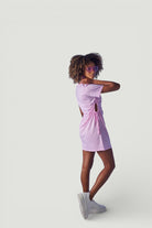 Holly Lolly-Wex T-Shirt Elbise, Pembe-Elbise-2-Milagron.com