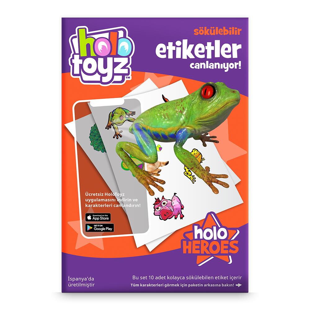 Holotoyz Sticker Holo Heroes Ar Uyumlu Etiket